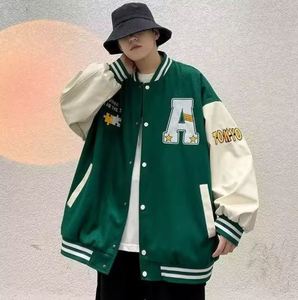 Top Fabricant Broderie Manteau Hommes Dernière Conception Letterman Veste D'hiver Street Wear Hip Hop Vestes Manteau - Product Image 3
