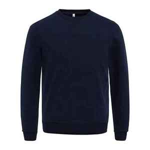 Sweatshirts Slim à col rond personnalisés pour hommes Collection hiver des fabricants de vêtements noirs - Product Image 1