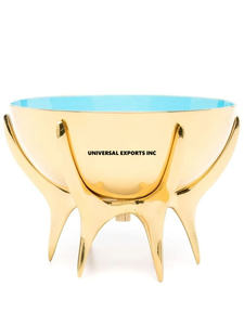 Cuenco de chocolate de metal con acabado blanco y dorado Cuenco dulce hecho a mano de calidad superior Cuenco de chocolate nuevo con estilo clásico - Product Image 4