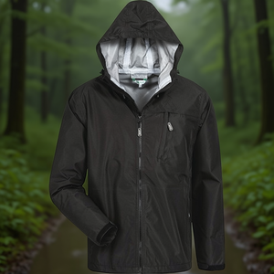 Chaqueta Impermeable Negra Pattani Elyse - Product Image 3