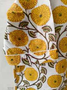 Wholesale Unisex Women's Luxury Elegant Sleepwear Breathable Woven Cotton Floral Spring Autumn Summer 2-Piece Long <b>Trouser</b> Set - Product Image 3