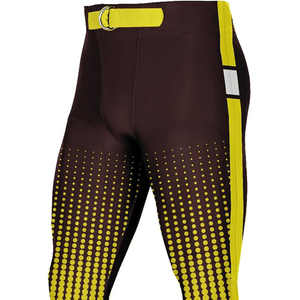 Pantalons de football américain 100% haute qualité, taille plus, longueur genou, évacuation de l'humidité, séchage rapide, personnalisés à vendre - Product Image 2