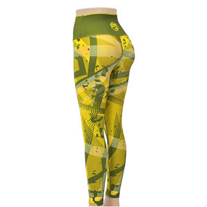 Vente en gros de leggings de compression MMA personnalisables pour femmes collants de yoga imprimés push-up taille XS leggings de yoga taille élastique - Product Image 5