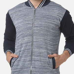 Men's Slim Fit Bomber Jacket Custom Casual Varsity Windbreaker High Quality Spring Autumn Fashion Streetwear Zipper Coat Men - Product Image 4
