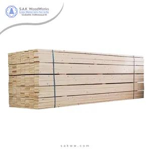 SAK WoodWorks bois de pin russe du nord/panneau de bois massif/KD/S4S/bois naturel 100%