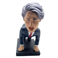En gros Personnalisé Bobble Head Figure Résine CraftsCanadian Célébrités Statue Bobblehead Sport Poupée Figurines Comme Souvenirs Cadeau