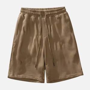 Short à cordon décontracté et confortable de haute qualité pour hommes avec logo personnalisé, design ample et gonflé - Product Image 1