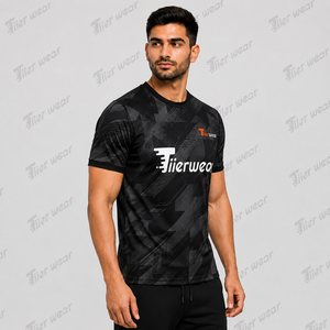 Camiseta de Fútbol para Entrenamiento Académico, Tejido Ligero de Secado Rápido, Manga Corta, Uniforme de Equipo, Estilo Atlético Juvenil - Product Image 2