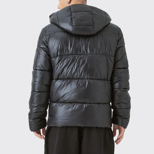 Nouveau arrivé 2025 homme doudoune avec capuche haute qualité logo imprimé personnalisé hiver tenue décontracté chaud veste d'hiver pour Mans - Product Image 5