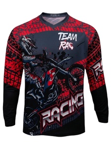 Jersey de Motociclismo Transpirable con Absorción de Humedad, Manga Larga, Impresión por Sublimación, Ropa de Motocross, Jersey MTB, Ropa para Ciclismo Todoterreno - Product Image 4