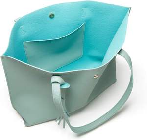 Polished <b>Tote</b> In Smooth <b>Faux</b> <b>Leather</b> Ladies <b>Tote</b> <b>Bag</b> With Fashionable Tassel For Stylish Women's Daily Wear Made In Pakistan - Product Image 5