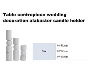 Nouveau design supérieur de bougeoir de décoration d'éclairage bougeoir en marbre bougeoir de décoration de sol ou de table bougeoir de vente chaude - Product Image 6