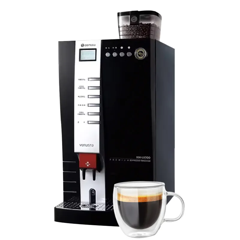 अनुकूल कीमत वेनुस्टा DSK-LX 700 पूरी तरह से स्वचालित कॉफी मशीन किसी भी समय वास्तविक क्रीम और समृद्ध सुगंध का आनंद लें