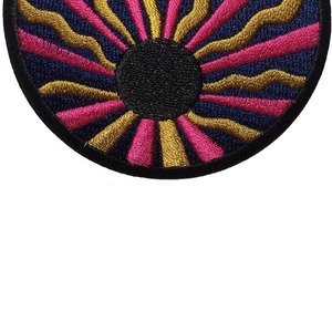 Latest Design Custom Logo Design Embroidery Badges Custom Fabric <b>Hand</b> Embroidery Patches Clothing Badges Customized Logo - Product Image 3