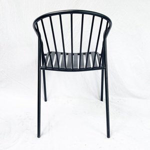 Chaise de café en fer thermolaqué pour jardin GCF097 - Product Image 4