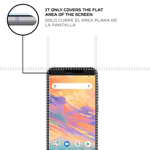 ฟิล์มกันรอยหน้าจอ ANTISHOCK สำหรับ UMIDIGI A3S ฝาครอบคุณภาพพรีเมียมที่ทนทานเพื่อปกป้องจอแสดงผลของอุปกรณ์ของคุณ - Product Image 3