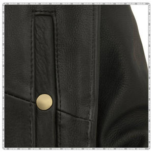Chaqueta de cuero de motocicleta para Hombre | Chaqueta de motociclista aprobada por CE para todas las estaciones | Chaqueta de montar elegante - Product Image 3