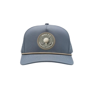 Garment Export Factory Golf <b>Hat</b> Custom Brand Silicone Logo 5 Panel Structured Laser Perforated Rope Caps Injae Vina Golf Vietnam - Product Image 1