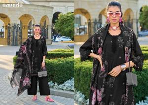Conjunto de Kurti y Pantalón de Algodón con Estampado Digital para Mujer, Estilo Indio y Pakistaní, para Bodas, Fiestas y Festividades, con Dupatta, Última Moda Maruti - Product Image 3