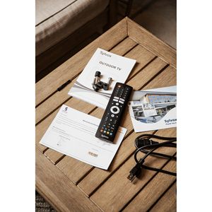 Televisor Inteligente para Exteriores de 55 Pulgadas, Resistente al Agua, 2000nits, 4K, para Uso en Exteriores con Asistente de Voz y Control Remoto, Ideal para la Cocina - Product Image 1