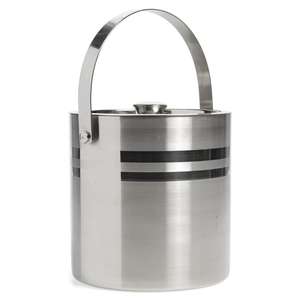 Elegante cubo de hielo de acero inoxidable con un acabado pulido elegante y perfecto para eventos formales a muy bajo precio - Product Image 3