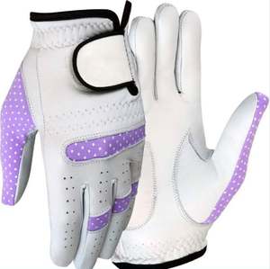 New Design Custom Logo Golf <b>Gloves</b> Super Soft Cabretta Leather Golf <b>Gloves</b> for Professional Golfers Customized Sports <b>Gloves</b> - Product Image 5