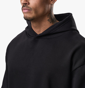 Recién llegado 2025 100% sudaderas con capucha de algodón para hombres Heavyweight 400GSM Pullover Custom DTF impreso logo oversized Basics mens HOODIE - Product Image 3