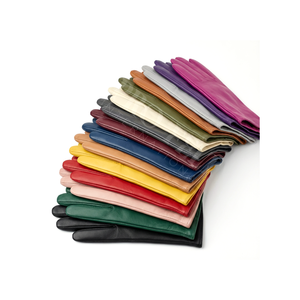 Gants en cuir pour la saison froide, vente en gros, avec poignet étendu et forme ergonomique pour un confort et une chaleur quotidiens - Product Image 1