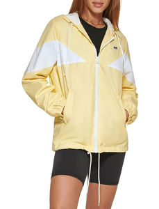 Nouveau design de veste zippée sport fitness jogging pour femmes coupe-vent vente en gros prix bon marché - Product Image 3