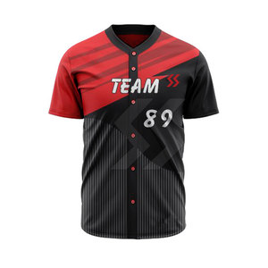 New Arrival Customizable Breathable 100% Polyester V-neck <b>Baseball</b> Uniform <b>Set</b> for Teams with OEM Service - Product Image 3