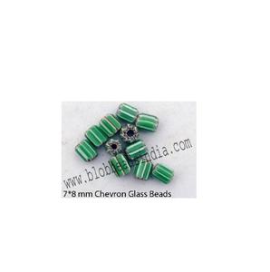 Perles de verre Chevron en plusieurs couleurs pour la fabrication de bijoux DIY Art Designs et projets de décoration artisanale Fournisseur de l'Inde - Product Image 3