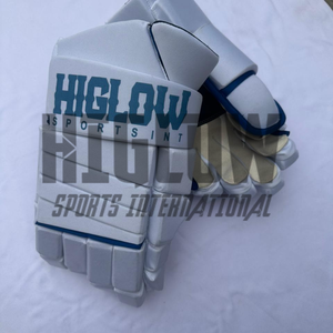 Color blanco Pro OEM Guantes de hockey sobre hielo Par Guantes de hockey sobre hielo de alta calidad Equipo deportivo Guantes de hockey - Product Image 3