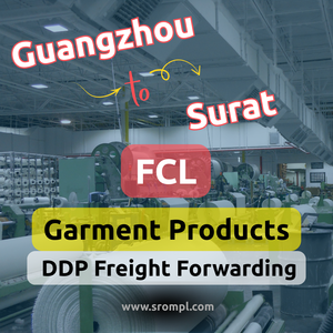 Transporte de Mercancías de Ropa de Guangzhou a Surat, FCL, DDP - Product Image 2
