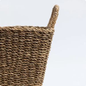 Vintage Style 100% Eco Friendly and Natural Environment Seaweed Storage <b>Baskets</b> Made in Viet Nam - Product Image 4
