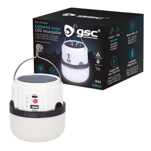 Torcia LED Solare da Campeggio Ricaricabile USB 5W (GSC 201840003) - Product Image 2