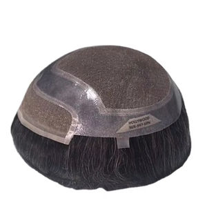 Cabello Natural 100% Humano, Prótesis Capilar, Sistema de Parches Capilares, Cabello Taz, Bangladesh - Product Image 1