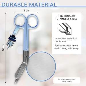 Customizable Japanese Stainless Steel Operating <b>Scissors</b> Manual Power <b>Safety</b> Basis for Surgical Instruments Medical Dressing - Product Image 1