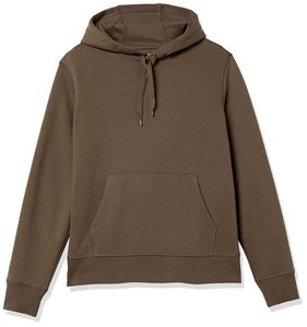 Pull à capuche confortable taille XS pour homme, en tissu doux, imprimé, motif uni, logo brodé, teinture unie, chaleur - Product Image 6