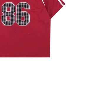 Maillot de football américain personnalisé de haute qualité pour hommes, manches courtes, respirant, léger, durable, pour équipe sportive - Product Image 2