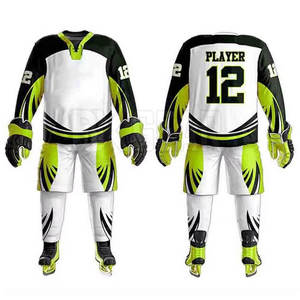 Uniforme Ice Hokey de alta calidad con durabilidad diseñado para la máxima comodidad y protección durante los deportes - Product Image 1
