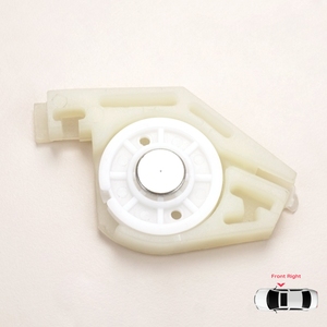 BWR5393 Front Right Window Regulator Corner Cable <b>Roller</b> Pulley <b>Clips</b> Pin Set 2 for Doblo MK1 119 223 2001-2010 51718403 - Product Image 1