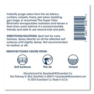 Boardwalk 32 Oz. Desodorante para Telas y Alfombras con Aroma Fresco, 6 Unidades por Caja - Eliminadores de Olores - Product Image 4