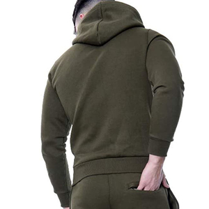 Survêtement de haute qualité à fermeture éclair pour hommes, coupe ajustée/coupe ample, prix avantageux, tissu respirant et réglable, manches longues - Product Image 3