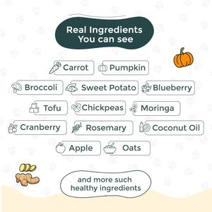 Nourriture humide pour chien, entièrement naturelle, à base de céréales, saine, équilibrée, repas complet, SANS poulet, SANS agneau, riche en protéines, facile à digérer - Product Image 5