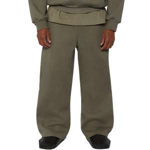 Cotton Polyester Heavyweight 500gsm <b>Zip</b> <b>up</b> <b>Hoodie</b> Set Men Tracksuit Custom High Quality Hoodies and Sweat Pants Set Men - Product Image 5