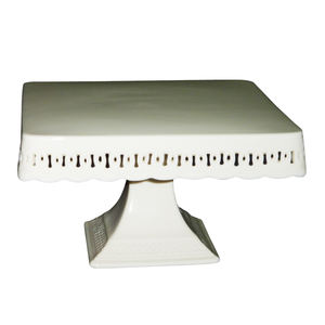 Nueva tendencia Diseño moderno Soporte de pastel de metal blanco Venta caliente y alta calidad - Product Image 2