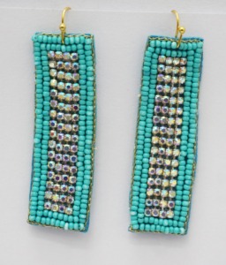 Pendientes de diseño de perlas de cristal multicolor Unisex de tendencia, joyería de fiesta de estilo clásico, gran oferta para mujeres para bodas - Product Image 2