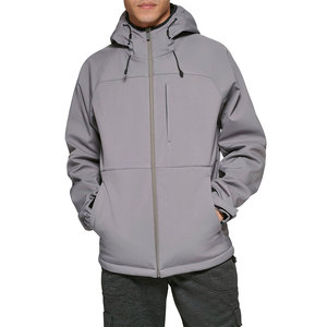 เสื้อแจ็คเก็ตฤดูหนาวแบบ unisex คุณภาพสูง เนื้อผ้านุ่ม ไนลอน/โพลีเอสเตอร์ คอตั้ง โลโก้ด้านหน้า ทรงหลวม ปิดด้วยซิป ขายตรง - Product Image 1