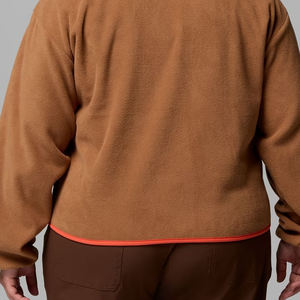 Sudadera de Mujer con Bloques de Color, Cuello Alto y Material de Felpa, con Diseño de Logotipo Personalizado, Ropa Casual para Invierno, Precio al por Mayor - Product Image 6