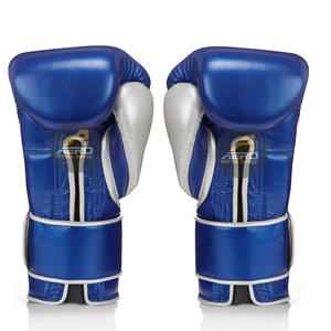 Gants en cuir vert or pour les arts martiaux et la boxe sparring Gants de frappe haute performance - Product Image 3